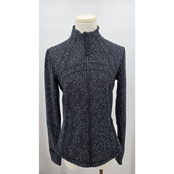 Lululemon 
Define Jacket Magnetized Jacquard Black White - Picture 1 of 5